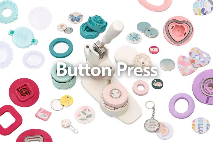 Máquina Button Press para fabricar pines y broches personalizados en Costa Rica