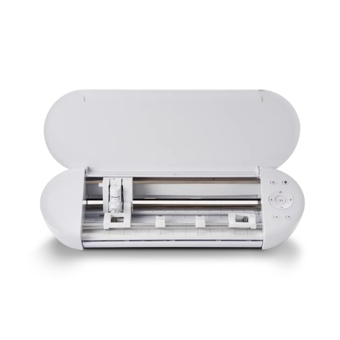 Silhouette Portrait 4 abierta mostrando el sistema interno y cabezal de corte