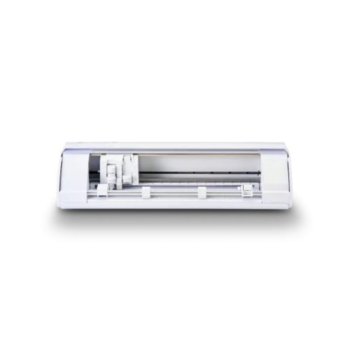 Plotter de corte Silhouette Cameo blanco abierto vista frontal en Costa Rica