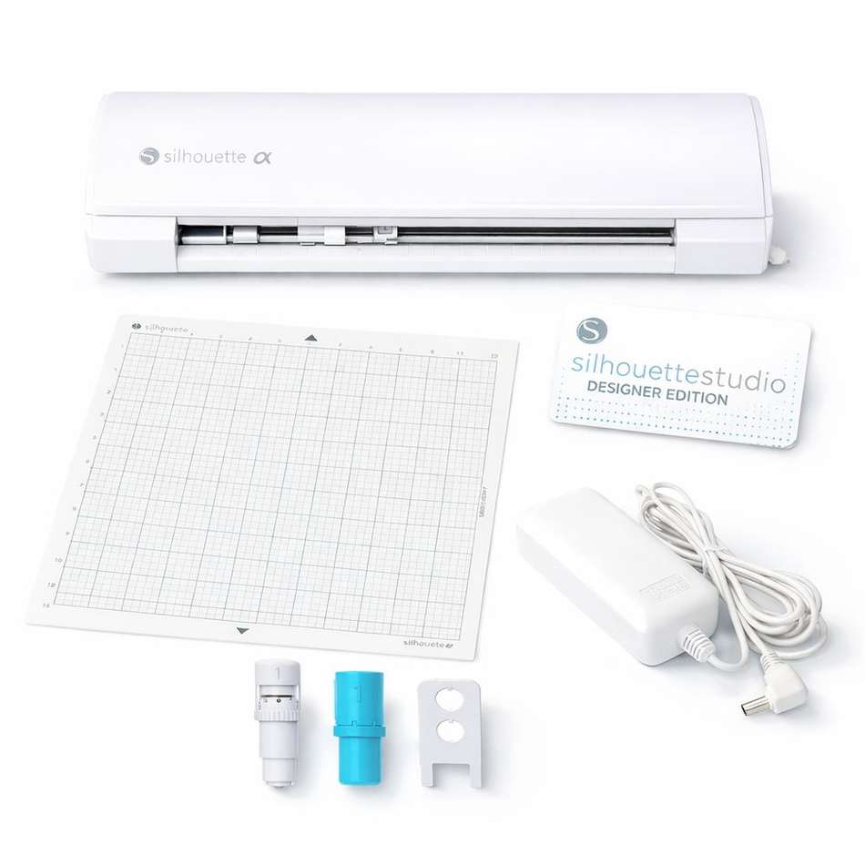 Kit Standard Silhouette Cameo Alpha blanca con accesorios incluidos en Costa RicaKit Standard Silhouette Cameo Alpha blanca con accesorios incluidos en Costa Rica