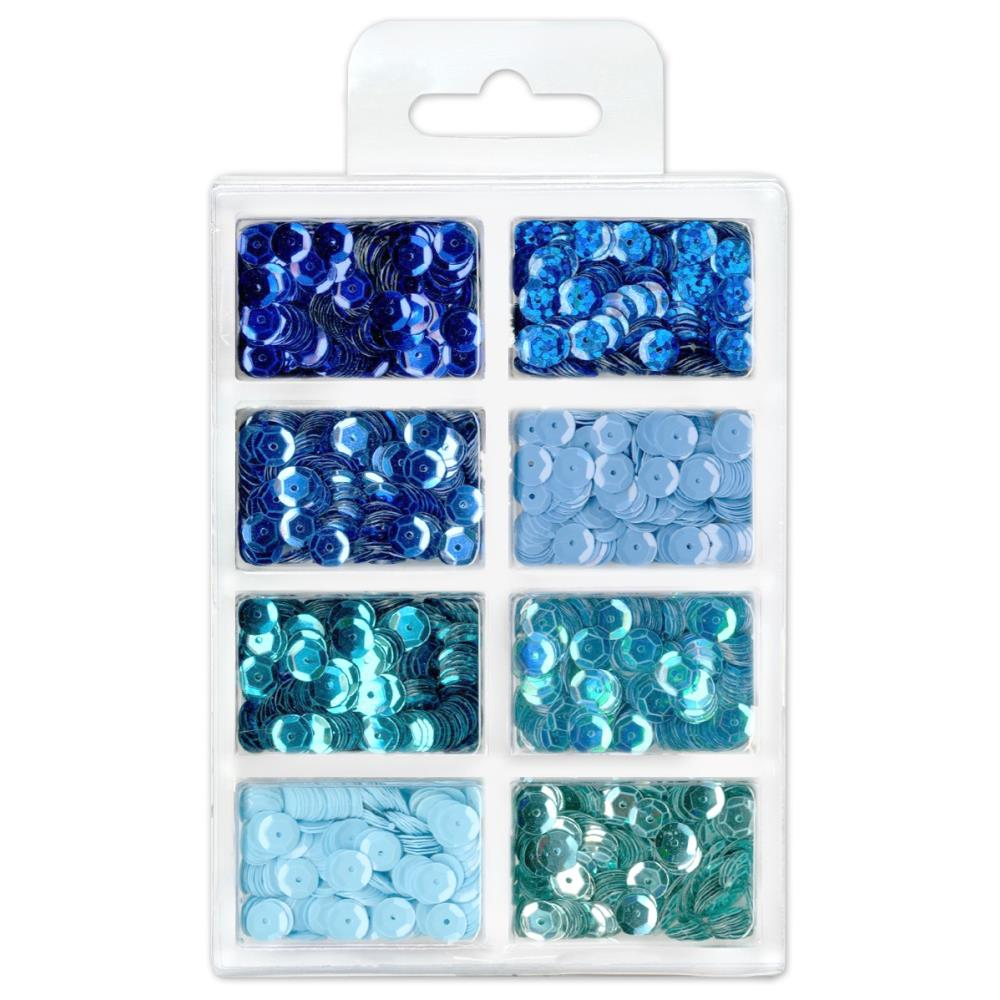 Lentejuelas Craft Medley™ Creative Essentials 7 mm 0,56 oz Rhythm 'n Blues