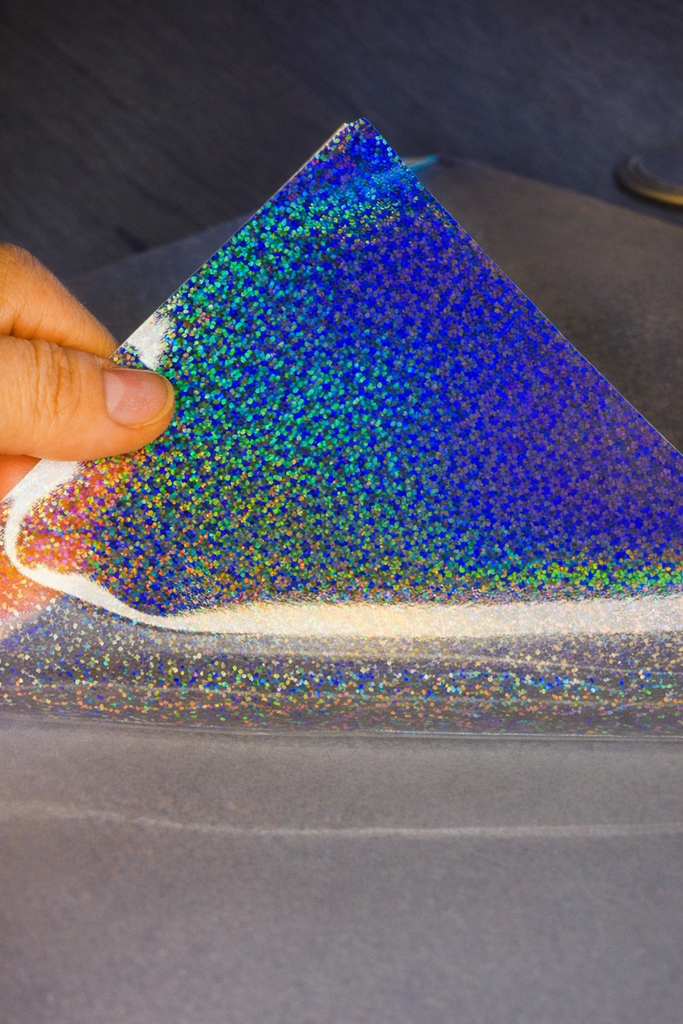 Laminante Adhesivo Holográfico Puntos