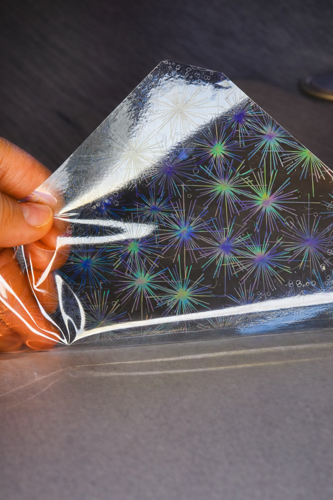 Laminante Adhesivo Holográfico Fuego