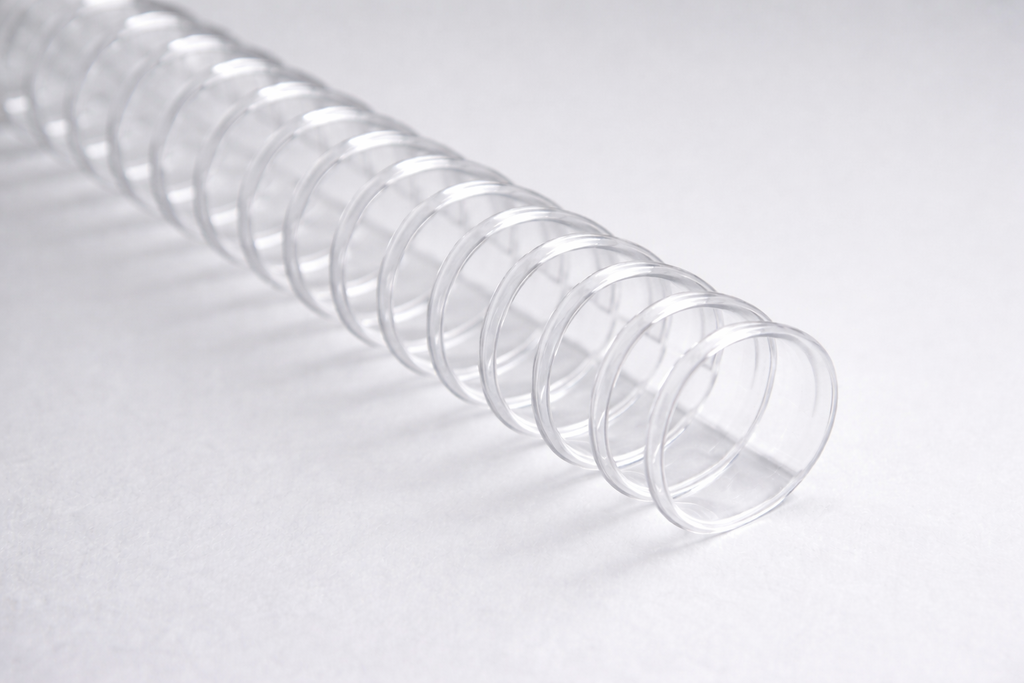 Resorte Espiral Transparente 1IN