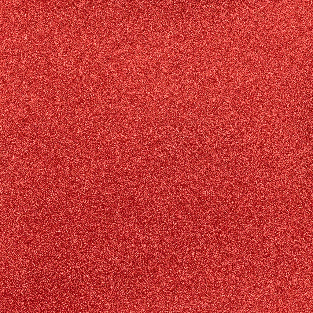 Cartulina Glitter Rojo 12x12