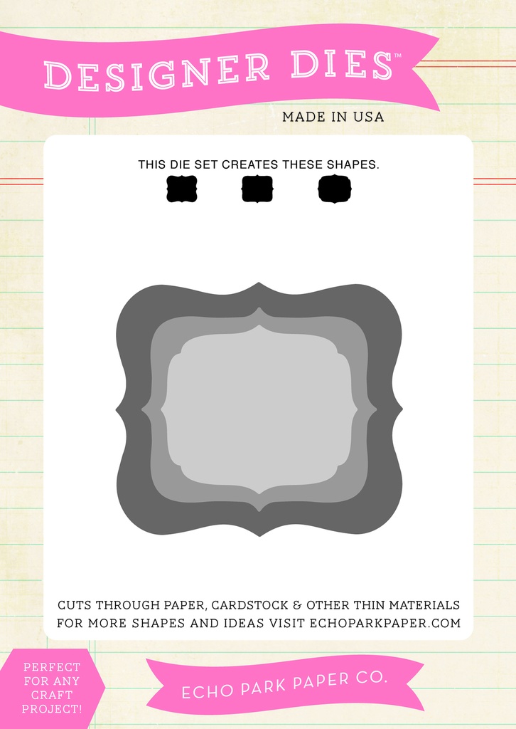 Troqueles - 3 Labels