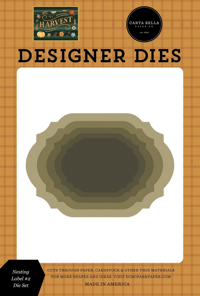 Harvest - Juego de Troqueles Grande de Etiquetas #2