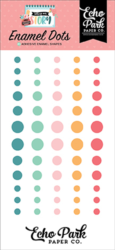 Telling Our Story - Echo Park - Enamel Dots