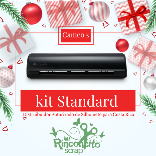 02 Silhouette Cameo 5 -12in- Kit Standar Negro mate