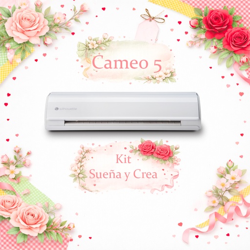 03 Silhouette Cameo 5 12in Blanca - Kit Sueña & Crea-