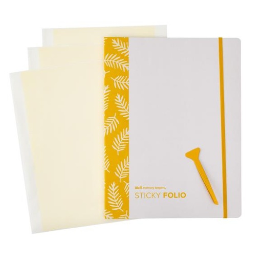 [60000955] Folios Adhesivos Amarillo - Sticky Folio 8.5"X11"