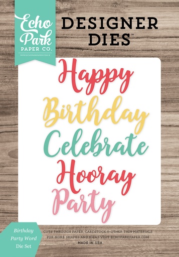 [EPPDIE694] Troqueles - Birthday Party