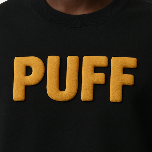 [MCPFF20-15] Thermoadhesivo Puff Dorado