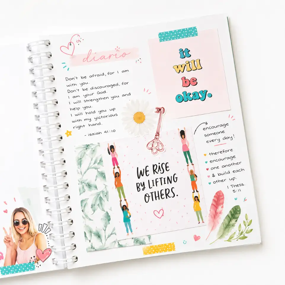 Ideas para Journals con encuadernacion Cinch
