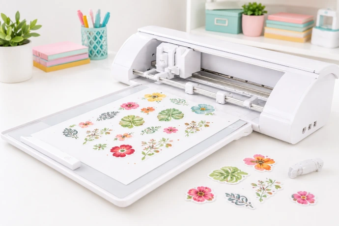 Silhouette Cameo material para stickers