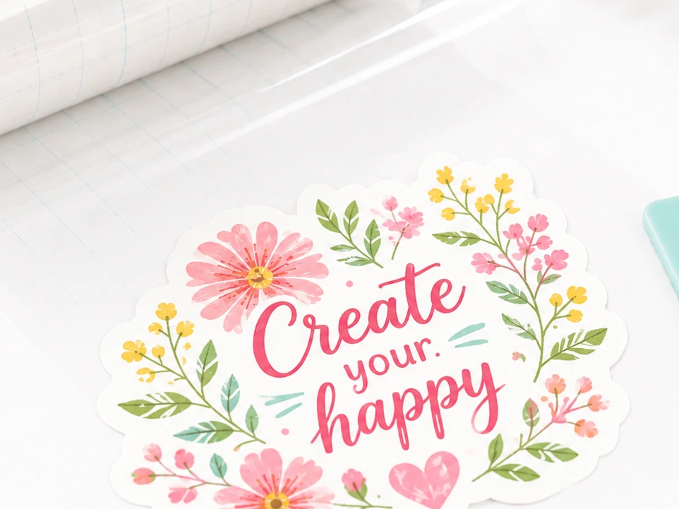 Lamina y protege tu material para sticker