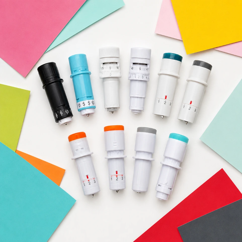Variedad de Cuchillas para cortar material para sticker en tu Silhouette cameo