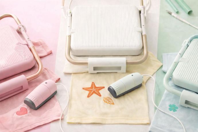 Plancha térmica Silhouette Cloche Heat Press para aplicar vinil termoadhesivo HTV en camisetas y proyectos textiles