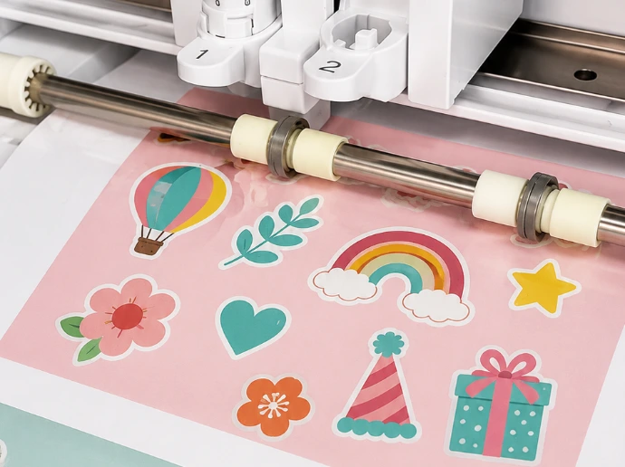 Proceso de impresión y corte de stickers con Silhouette Cameo