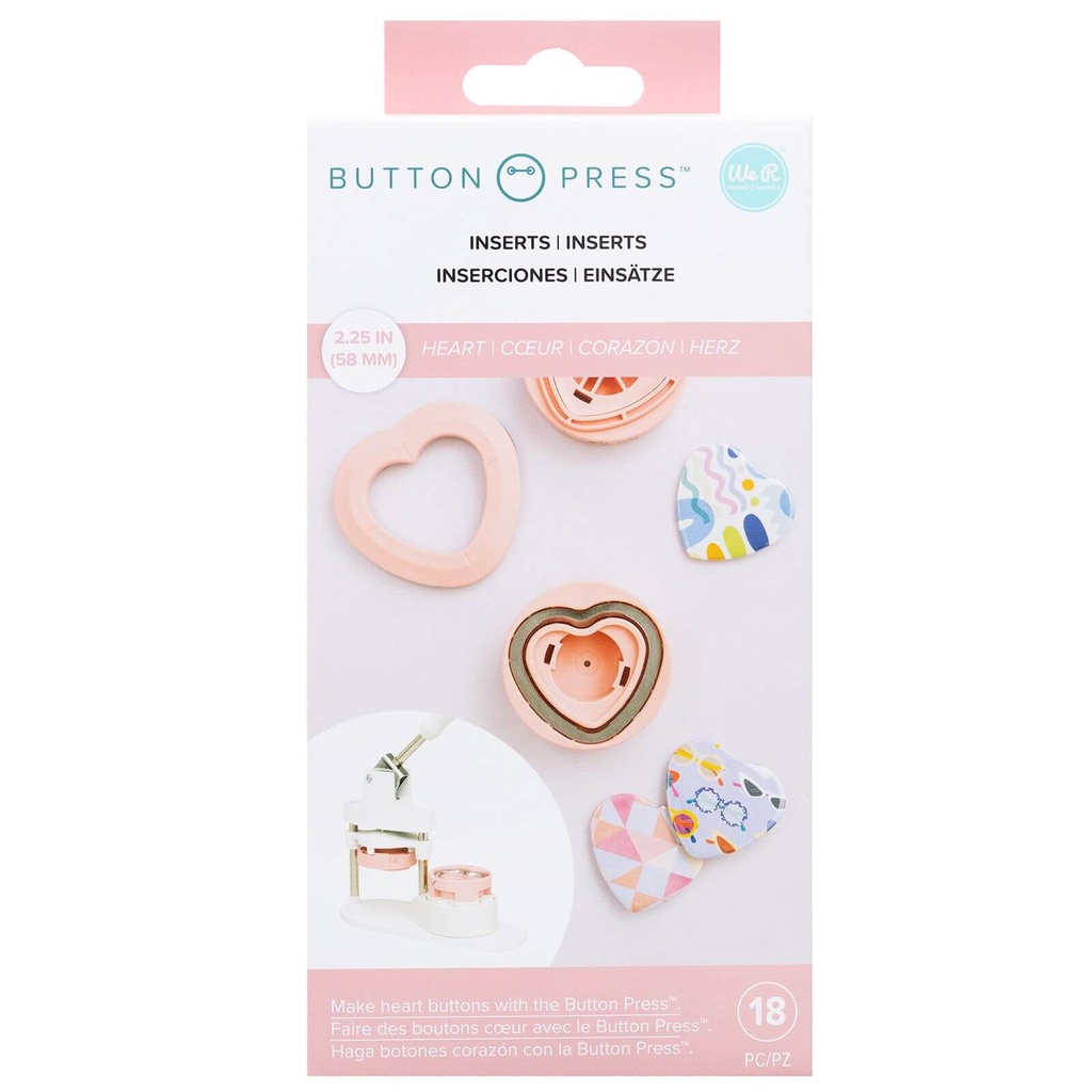Button Press Inserto de Corazón