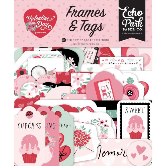 Efémeras Journaling- Valentines Day - Tarjetas de Journaling 3X4 Echo Park