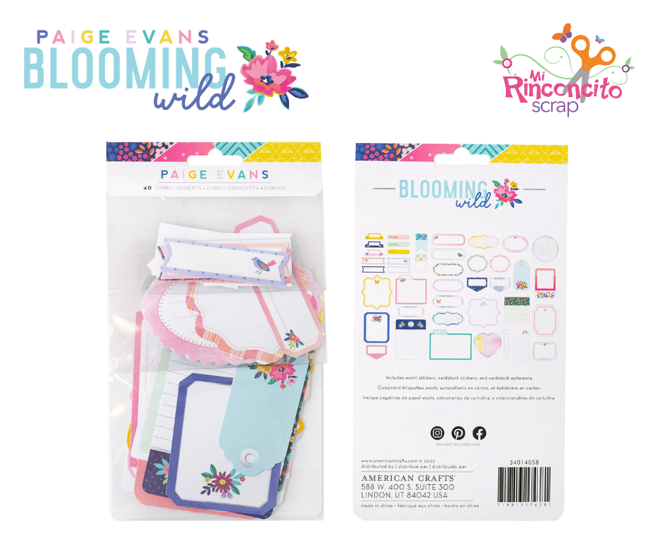 Paige Evans - Blooming Wild - Journal Decoraciones