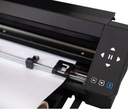 Panel de control táctil de la Silhouette Cameo Pro Maker II con botones de navegación y Bluetooth