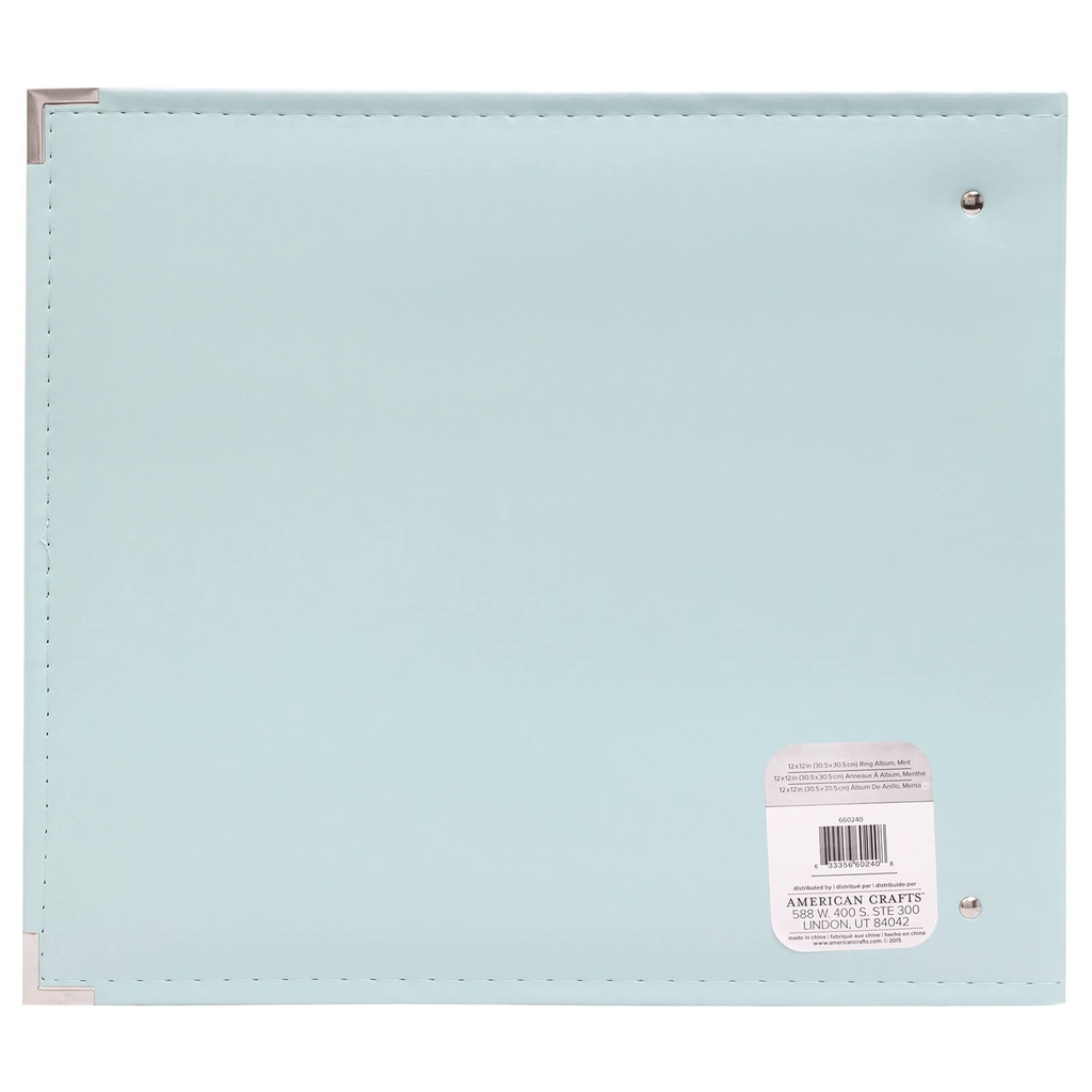 ALBUM 12X12 CUERO MENTA