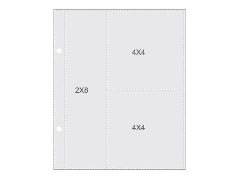 Snap Pocket Pages 2X8 y 4X4