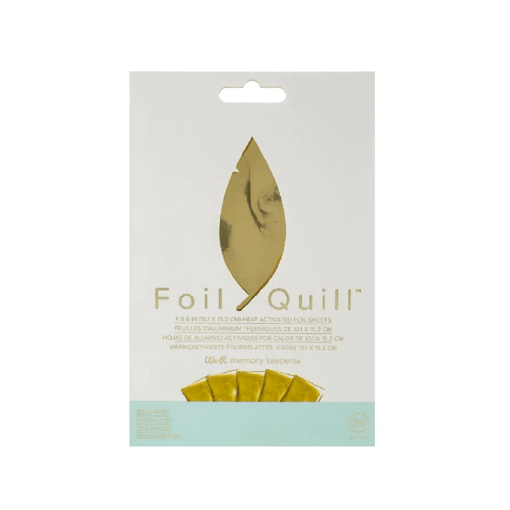 Foil Quill Láminas Doradas 5in x 7in