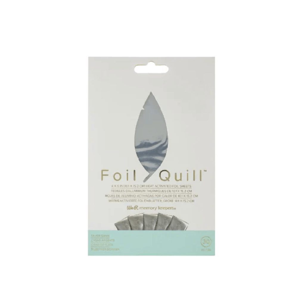 Foil Quill Láminas Plateadas 5in x 7in