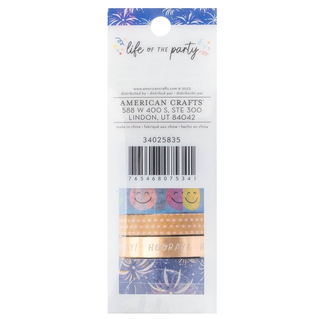 Life of the Party - Washi Tape