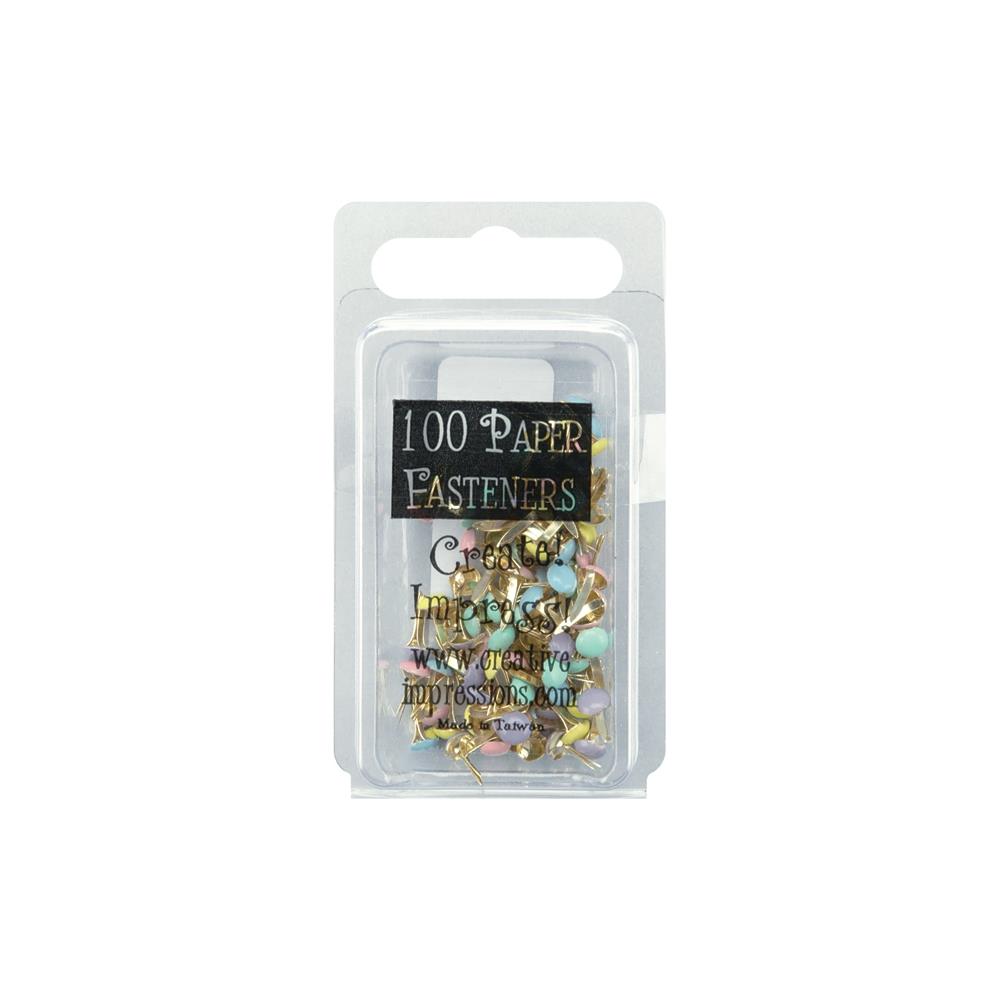 Brads de colores 100 uni