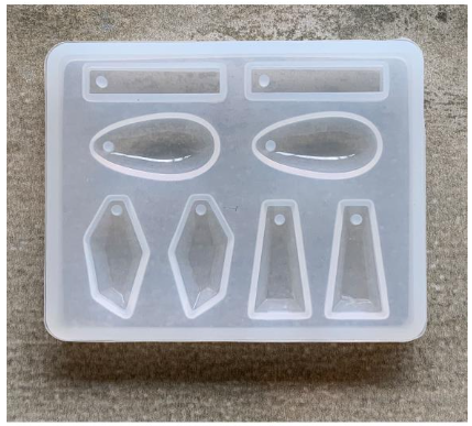 Molde de silicona para manualidades de resina para joyería