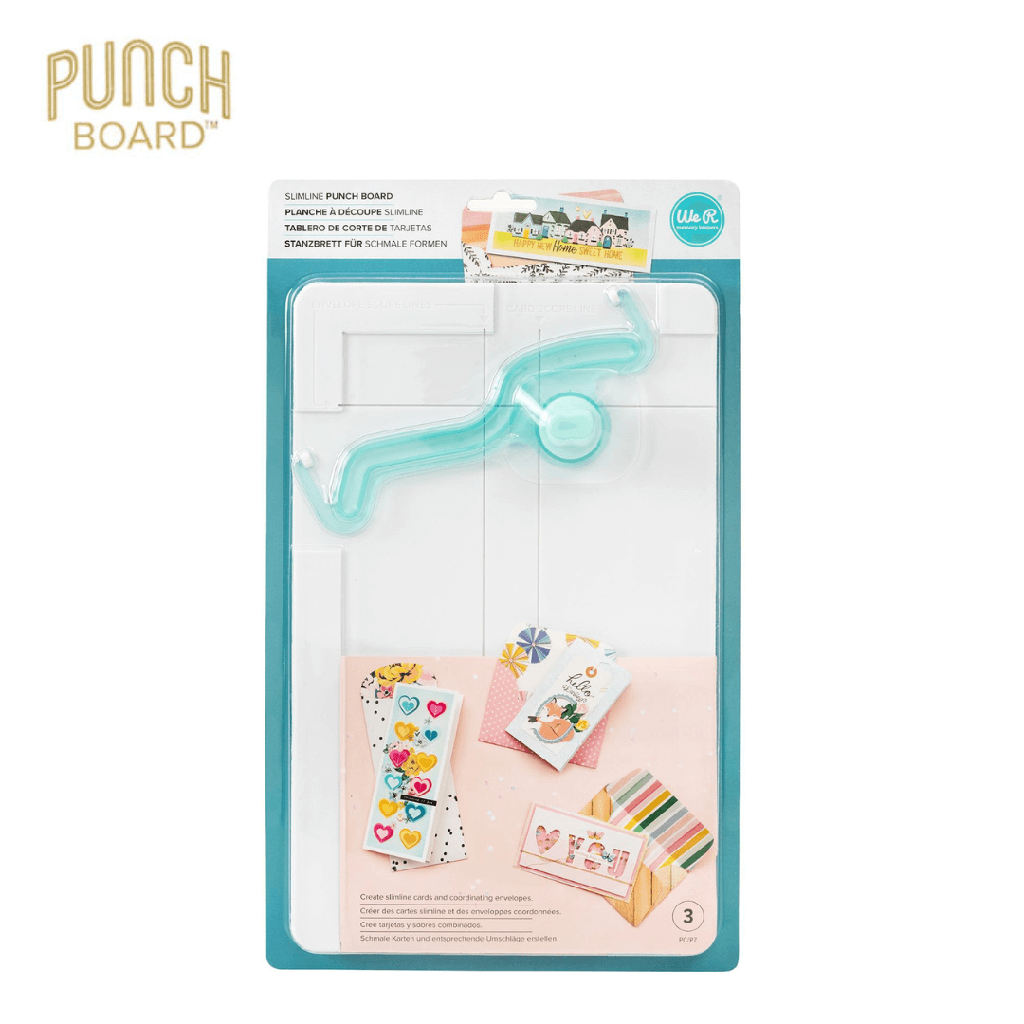 Punch Board Slimline Card