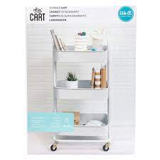 WR CARRITO DE ALMACENAMIENTO BLANCO