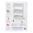 WR CARRITO DE ALMACENAMIENTO BLANCO