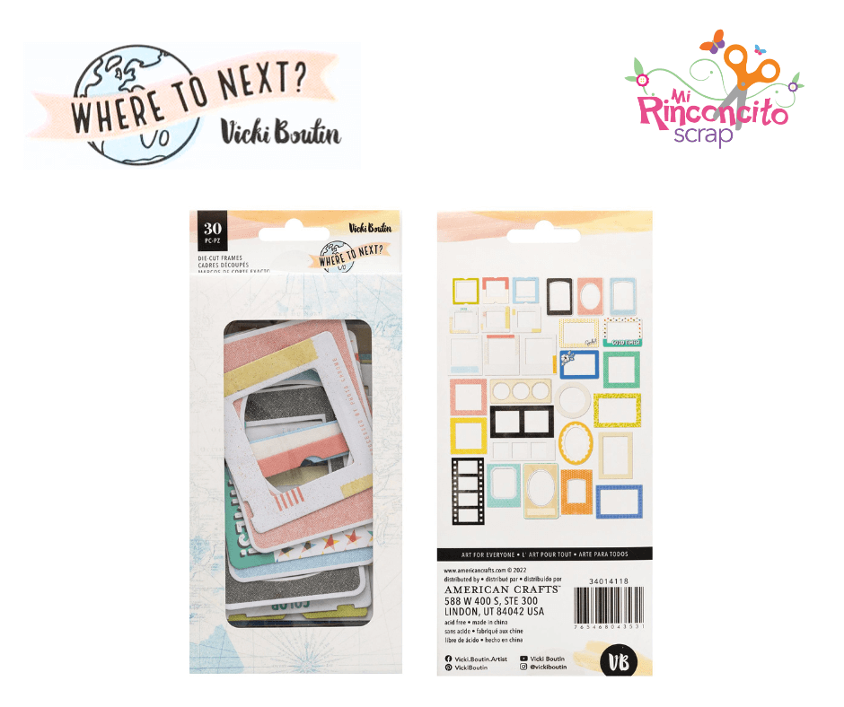 WHERE TO NEXT - Set de Marcos