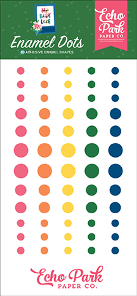 My Best Life - Enamel Dots