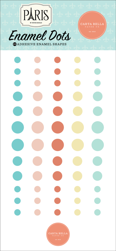 Paris - Echo Park - Enamel Dots