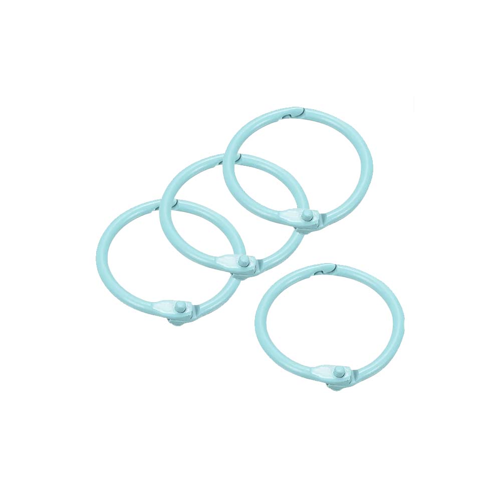 Argollas de Metal Menta
