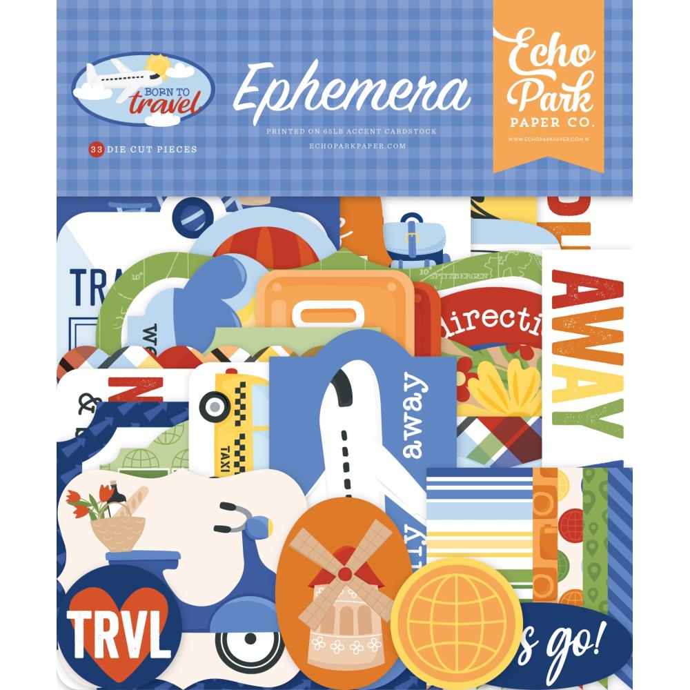 Born to Travel - Echo Park - Efémeras