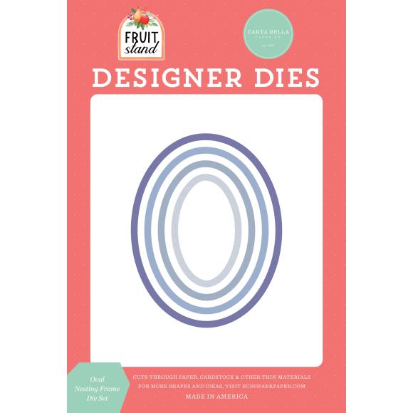 Troqueles - Óvalo Fruit Stand Carta Bella