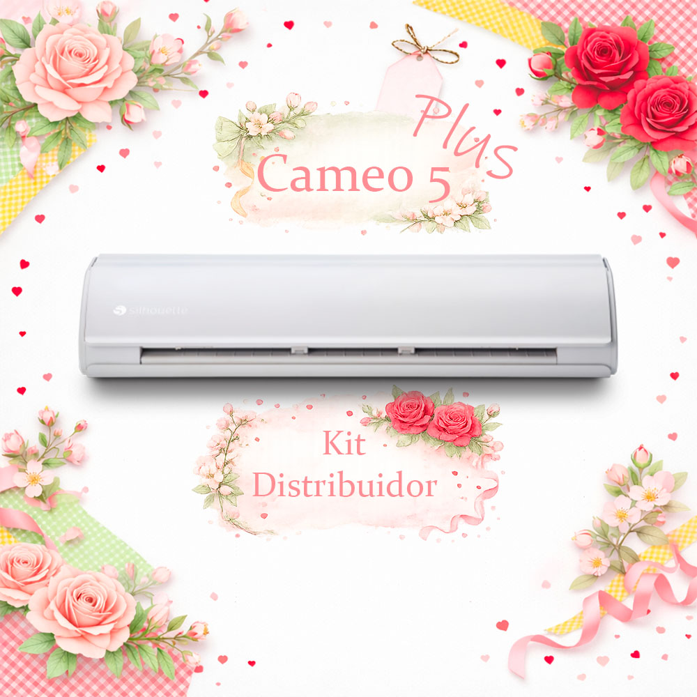 01 Silhouette Cameo 5 Plus -15in- Kit Distribuidor Silhouette