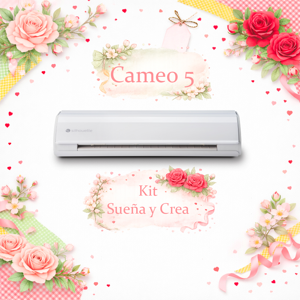 03 Silhouette Cameo 5 12in Blanca - Kit Sueña & Crea-