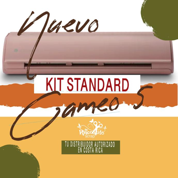 02 Silhouette Cameo 5 -12in- Kit Standar Blanco Rosa Mate