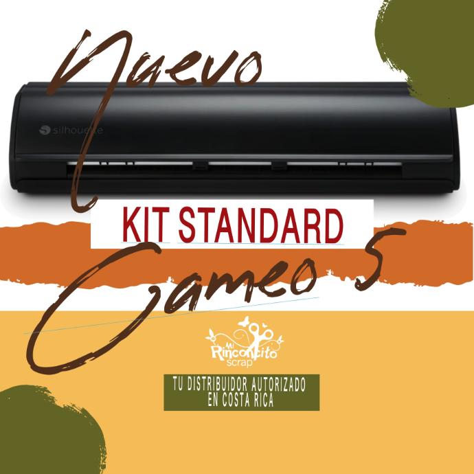 02 Silhouette Cameo 5 -12in- Kit Standar Negro mate