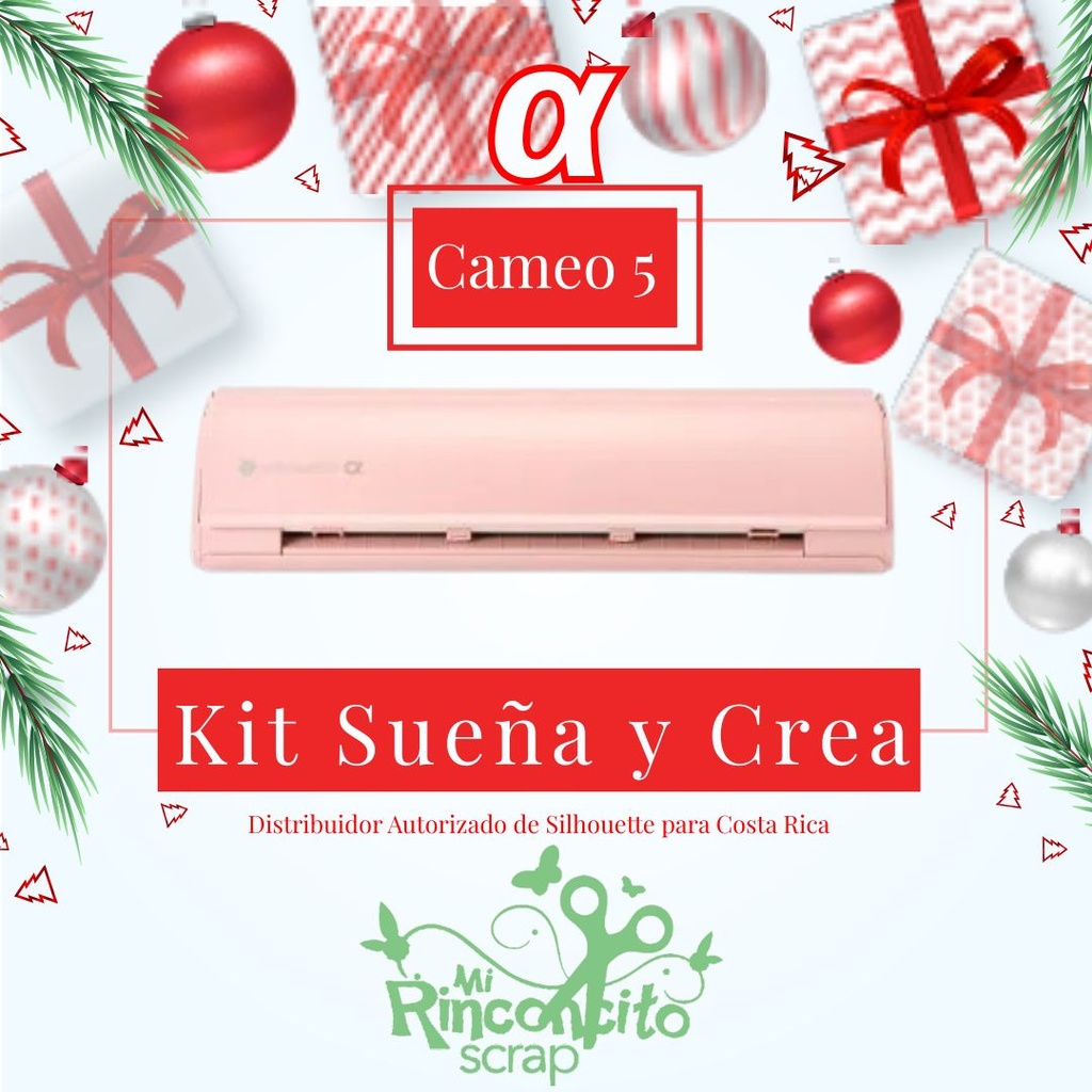 03 Silhouette Cameo 5 ALPHA 12in Rosa - Kit Sueña & Crea -