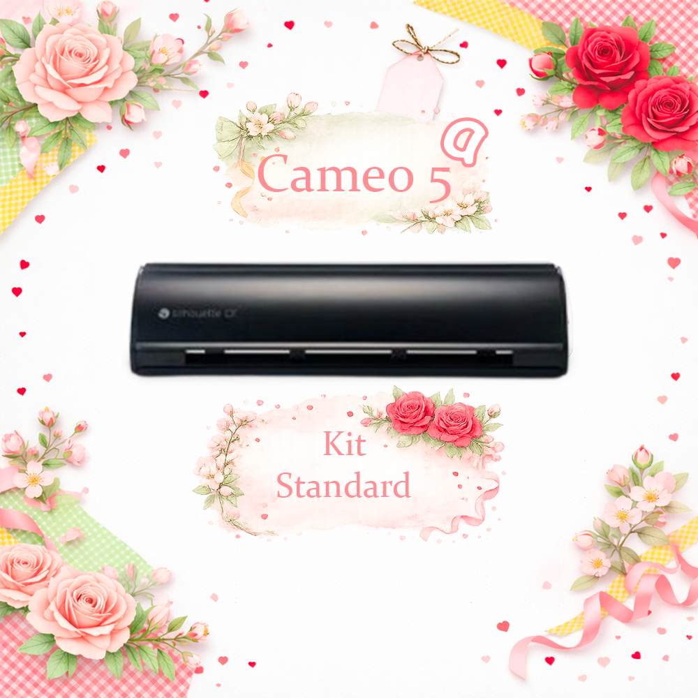 02 Silhouette Cameo 5 ALPHA - 12in - Kit Standard Negra