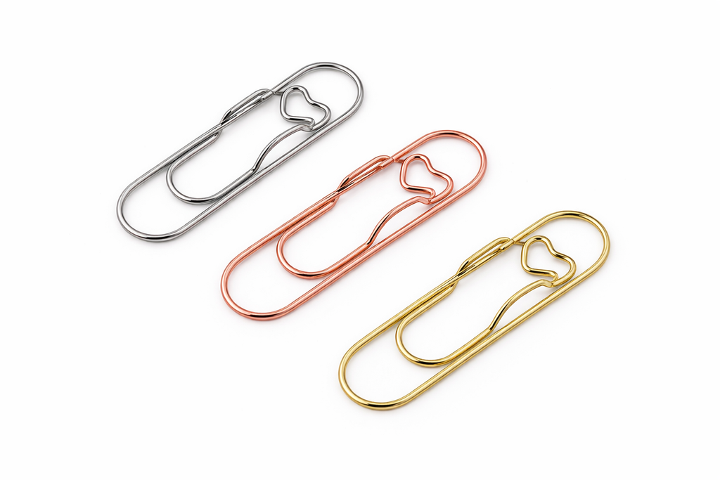 Clips Metálicos 3 Tonos